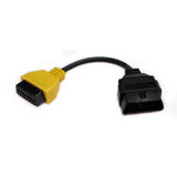 Fiat Ecu Scan Adaptor Connector 16pin OBD2 OBD Cable Adatper for Fiat Three Colors (3 Pieces/ Set)