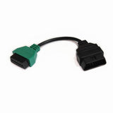 Fiat Ecu Scan Adaptor Connector 16pin OBD2 OBD Cable Adatper for Fiat Three Colors (3 Pieces/ Set)