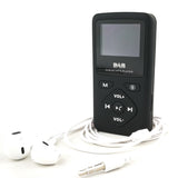 Portable DAB-P7 Radio Pocket DAB FM Digital Radio With Bluetooth & MP3 + Headset + USB Cable Unit