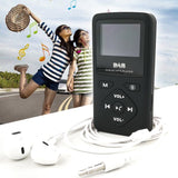 Portable DAB-P7 Radio Pocket DAB FM Digital Radio With Bluetooth & MP3 + Headset + USB Cable Unit