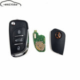 Xhorse VVDI2 English Version Wireless Universal Remotes Key 3 Buttons DS Style for VVDI Key Tool
