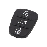 3 Button Remote Key Fob Case Silicon Rubber Pad For Hyundai I10 I20 I30 IX35 for Kia K2 K5 Rio Sportage Flip Key - Car Diagnostic Tool