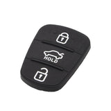 3 Button Remote Key Fob Case Silicon Rubber Pad For Hyundai I10 I20 I30 IX35 for Kia K2 K5 Rio Sportage Flip Key - Car Diagnostic Tool