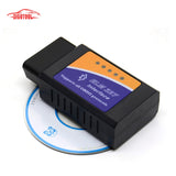 High Quality Super Mini ELM327 Bluetooth OBD2 V2.1 Car Diagnostic Interface ELM 327 OBDII White Smart Wireless Scanner
