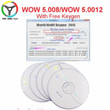 Newly Wow Snooper Free Keygen Wow 5.00.12/ 5.00.8 Optional As Gift WOW Snooper Multi-langauges Support For Car/Truck Fast Send