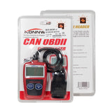 KW806 OBD2 CAN BUS Car Diagnostic Tool KW806 Auto Code Reader with LCD screen betther than ELM327 V2.1 free Software