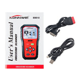 KW818 OBD2 Diagnostic Tool CAN BUS Car Code Reader KW818 OBD II Multi-Language Scanner better than NX501 MS509 ELm327