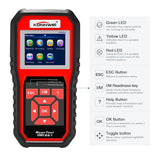 KW850 Full OBD2 Car Diagnostics Tool KW 850 OBDII Auto Scanner PK AD310 NT301 Update Free On PC with RU/UK/BR Warehouse