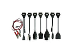 Hot selling CAR CABLE OBD OBD2 full set 8 car cables diagnostic Tool Interface cable for VD TCS cdp pro plus multidiag pro