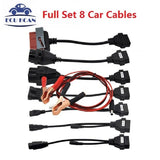 OBD2 Cables full set 8 car cables of car Trucks For VD TCS CDP Pro plus vd tcs cdp Car Cable diagnostic Tool Interface cable