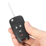 4 Buttons Car Remote Entry Fob Control Flip Key Fob 315HMZ For Buick/GMC/Chevy #OHT01060512 - Car Diagnostic Tool