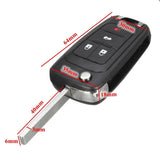 4 Buttons Car Remote Entry Fob Control Flip Key Fob 315HMZ For Buick/GMC/Chevy #OHT01060512 - Car Diagnostic Tool