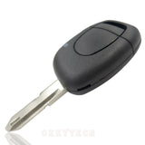 Remote Car Key 1 Button for Renault Clio II 2001 2002 2003 2004 2005 ID46 Transponder Chip 434 Mhz NE73 Blade Remotekey