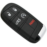 New Keyless 5 buttons Smart Remote Key Case for Dodge Journey Charger Dart Durango for chrysler 300 for Jeep 4+1 Buttons