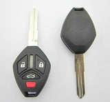 Remote Key Case Fob Shell for Mitsubishi Lancer Outlander Endeavor Galant Mirage