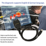 VAG182 FRANCAIS Cable Diagnostique With CD Dual-K Can USB Interface