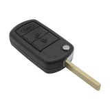 WhatsKey 3 Button Remote Key Flip Folding Key Shell Case Cover For Land Rover