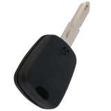 Remote Control Car Key Case Shell for PEUGEOT 206 2 Button Uncut Blade Replacement Car Cover