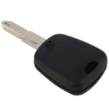 Remote Control Car Key Case Shell for PEUGEOT 206 2 Button Uncut Blade Replacement Car Cover