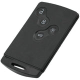 Remote Smart Card Key Case fob For Laguna Koleos Clio 4 Megane Scenic Captur Fluence 4 Button Key Shell