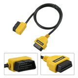 OBDII OBD2 Diagnostic Adapter Tool 100cm 16Pin Male to Female Extension Cable Adapter On-board Diagnostic Extender Cord