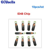 10 PCS, ID48 glass chip Auto Transponder Car Blank Key (After market)-Tango Pro Copy ID48 Chip - Car Diagnostic Tool