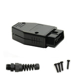 OBD2 EOBD 2 16 pin male connector J1962 Wholesale &Retail OBD Male Plug OBD2 16Pin