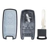 Replacement Keyless Entry Remote Key Shell 2 Button for Suzuki SX4 Grand Vitara Swift Case Fob + Uncut Blade