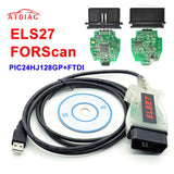 New Generation ELS27 FORScan Scanner Auto Diagnostic Tool For Mazda For Lincoln And For Mercury Vehicle ELS27