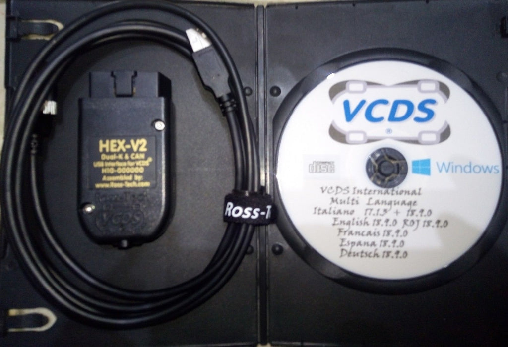 Vcsd Unit VCDS HEX-V2 Enthusiast USB Interface,VCDS new generation, VAG COM 2 ...