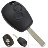 2/3 Button Uncut Blank Blade Replacement Car Key Cover Case Fob for Renault Dacia Modus Clio 3 Twingo Kangoo Key Shell - Car Diagnostic Tool