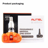 Autel tpms Mx Sensor 4PCS 433MHZ Universal TPMS Sensor mx-senor MX 433MHz Supports Tire Pressure Programming Monitor 433MHZ - Car Diagnostic Tool