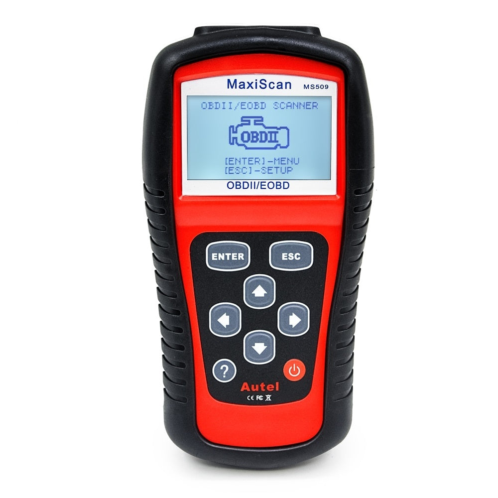 Maxiscan Code Reader Autel Maxiscan MS509 Multi-Languages Diagnostic Tool OBD2/EOBD Auto ...