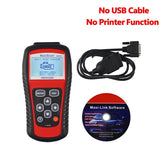 Autel Maxiscan MS509 Multi-Languages Diagnostic Tool OBD2/EOBD Auto Code Reader Work For US&Asian&European Car Scanner MS 509 - Car Diagnostic Tool