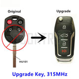 Upgraded Remote Key for Ford  Escape Focus C-Max Connect HU101 Blade