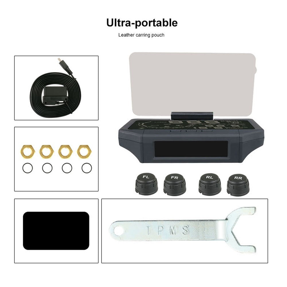 Autool Display AUTOOL X360 3-IN-1 Car Head Up Display With TPMS Monitor KMH/MPH | Car ...