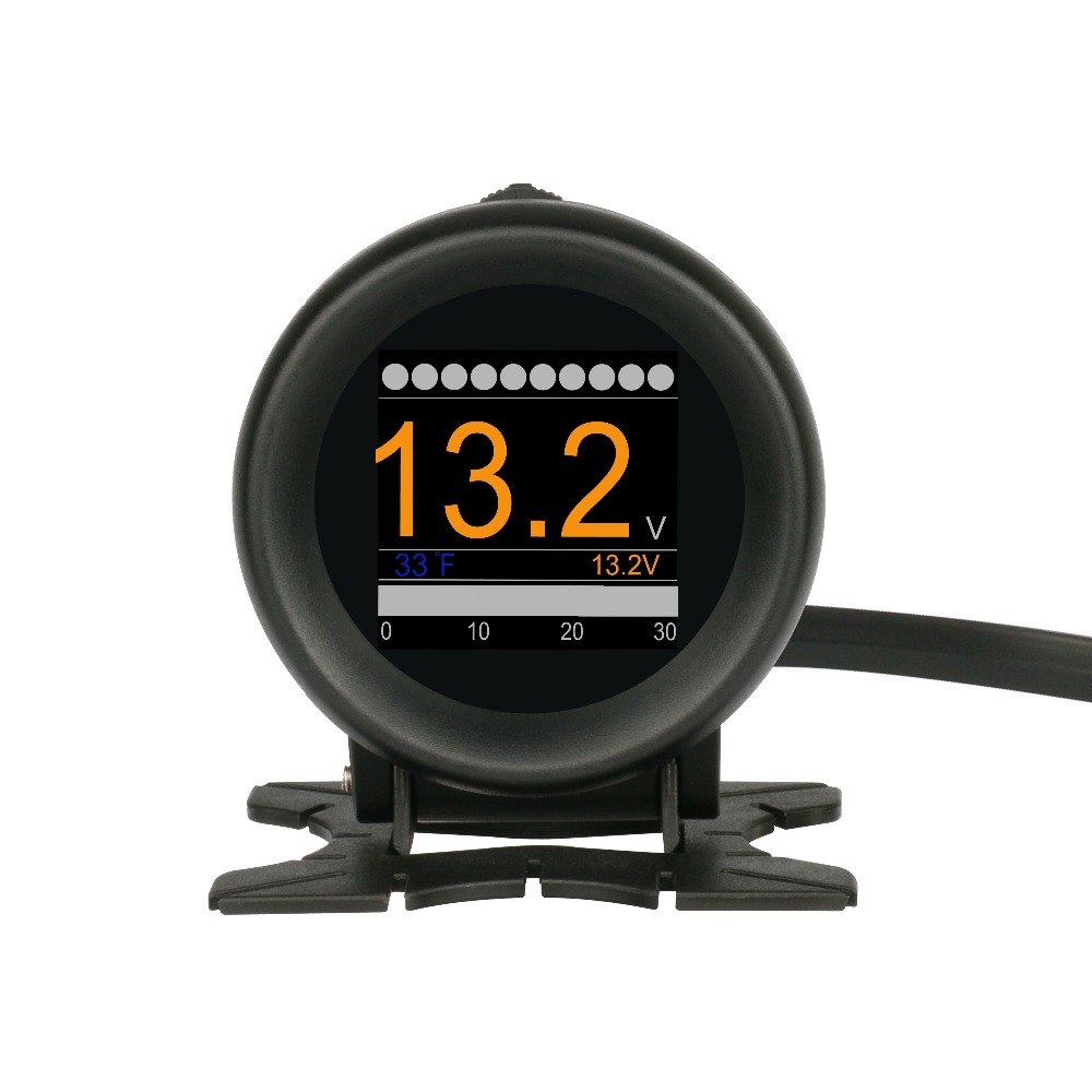 AUTOOL X60 OBD 2 HUD Digital Temperature Gauge Speed Meter Display - Car Diagnostic Tool