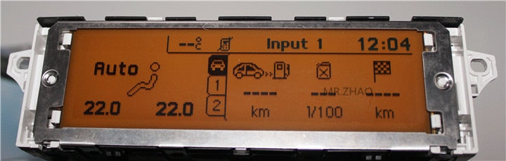 Car Screen support USB Dual-zone air Bluetooth Display yellow monitor 12 pin - Car Diagnostic Tool