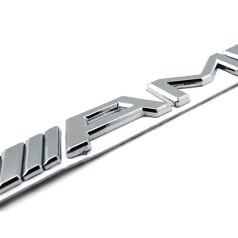 Car-styling Word letter 3D Logo Car Sticker SPORT Emblem Badge Door Decal Auto Accessories for A.M.G