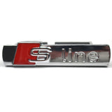 Car-styling Word letter 3D Logo Car Sticker SPORT Emblem Badge Door Decal Auto Accessories for Audi sline A1 A3 A4 A5 A6 A6L A7