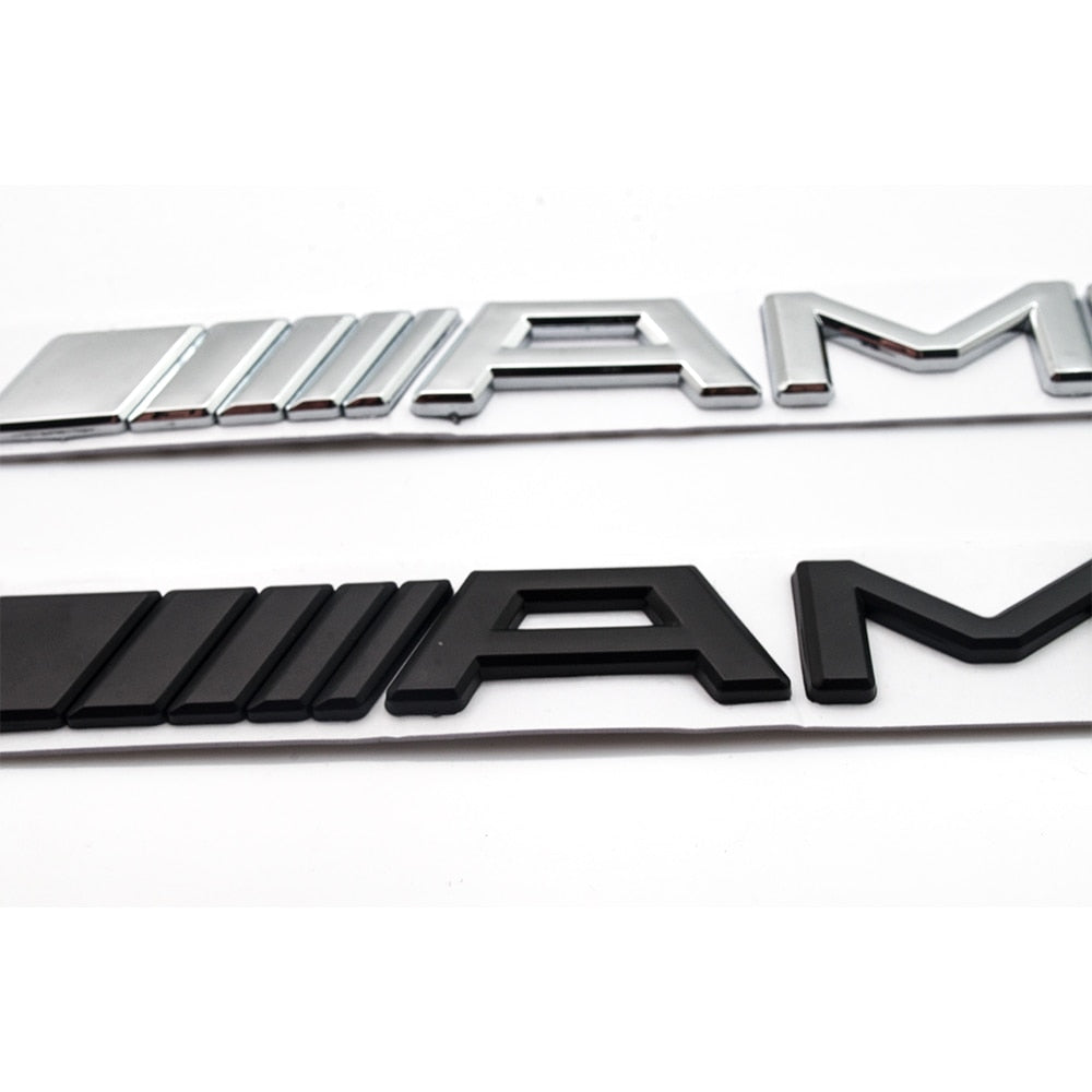 Car-styling Word letter 3D Logo Car Sticker SPORT Emblem Badge Door Decal Auto Accessories for A.M.G