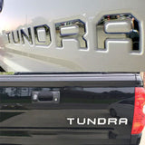 Car-styling Word letter 3D Plastic TUNDRA Logo Car Sticker SPORT Emblem Badge Door Decal Auto Accessories for Toyota TUNDR
