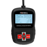FOXWELL BT100 12V Car Battery Tester for Flooded, AGM, GEL