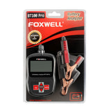 FOXWELL BT100 12V Car Battery Tester for Flooded, AGM, GEL