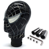 Gearshift Shifter Spiderman Car Modeling Black/Red Interior Accessories