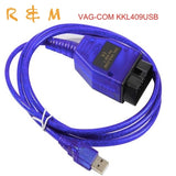 cheapest vag 409 1 kkl usb vag 409 usb 409 1 usb kkl usb chip FT232RL cable scanner scan tool interface for Audi VW