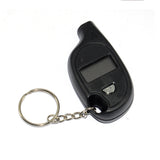 Portable Mini Keychain Digital LCD 2-150 PSI Tire Tyre Wheel Air Pressure Gauge Tester Procession Tool Tire Pressure Monitor