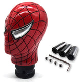 Gearshift Shifter Spiderman Car Modeling Black/Red Interior Accessories