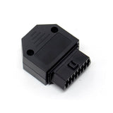 Universal OBDII OBD2 16Pin Female Connector With Enclosure