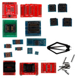 Full Set 21pcs Socket Adapters for Super Mini Pro TL866A/TL866CS EEPROM Programmer ECU Chip Tunning